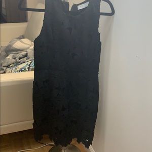 Black floral dress adorable and only wore once